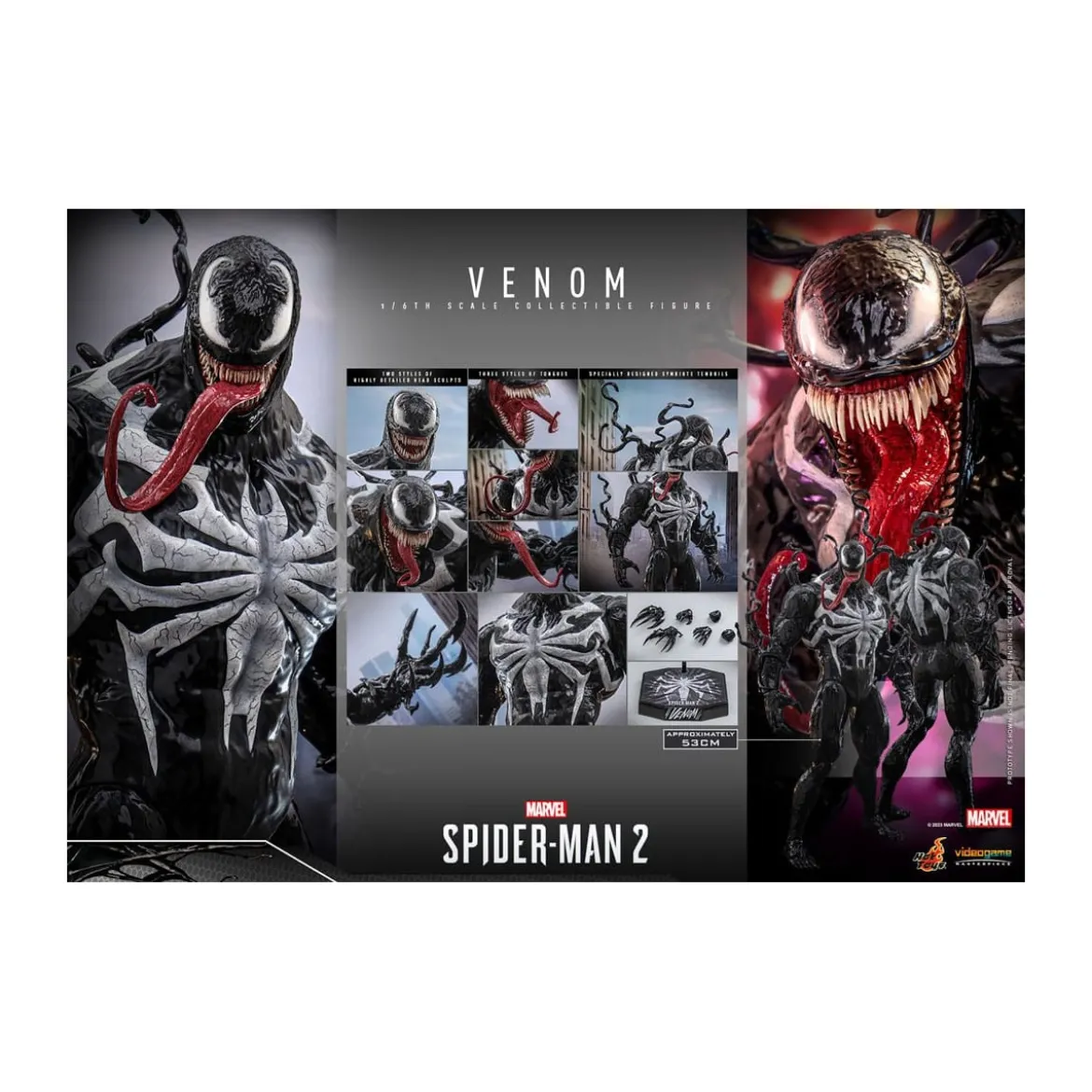 Hot Toys Marvel Spider-Man 2 - VENOM - Video Game Masterpiece 1/6