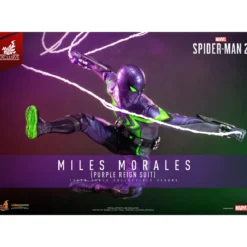 Hot Toys Marvel's Spider-Man 2: Miles Morales (Purple Reign Suit) Video Game Masterpiece 1/6