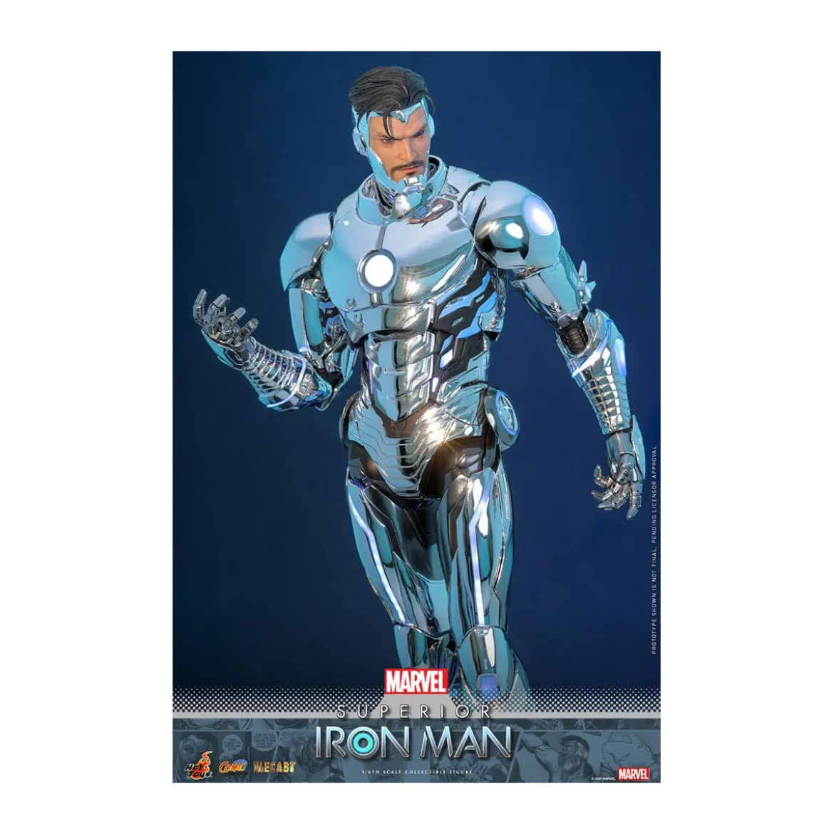 Hot Toys Marvel - Superior Iron Man Die Cast MMS 1/6