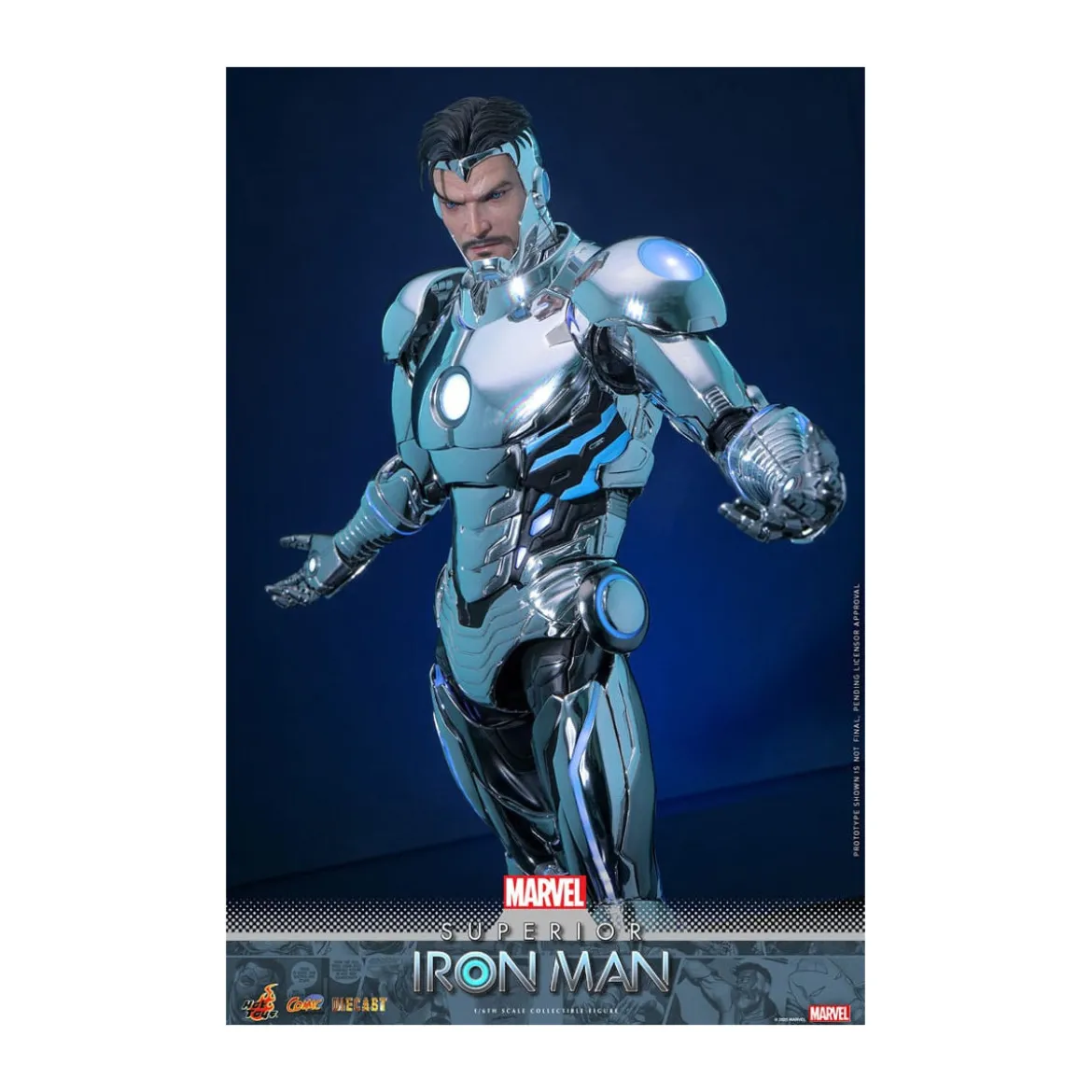 Hot Toys Marvel - Superior Iron Man Die Cast MMS 1/6