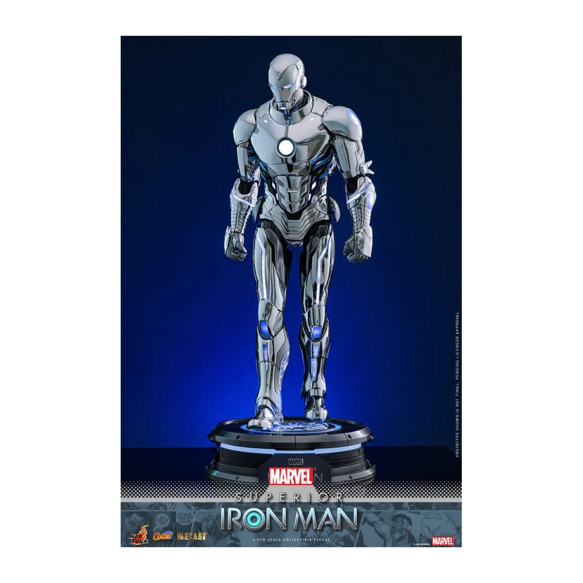 Hot Toys Marvel - Superior Iron Man Die Cast MMS 1/6
