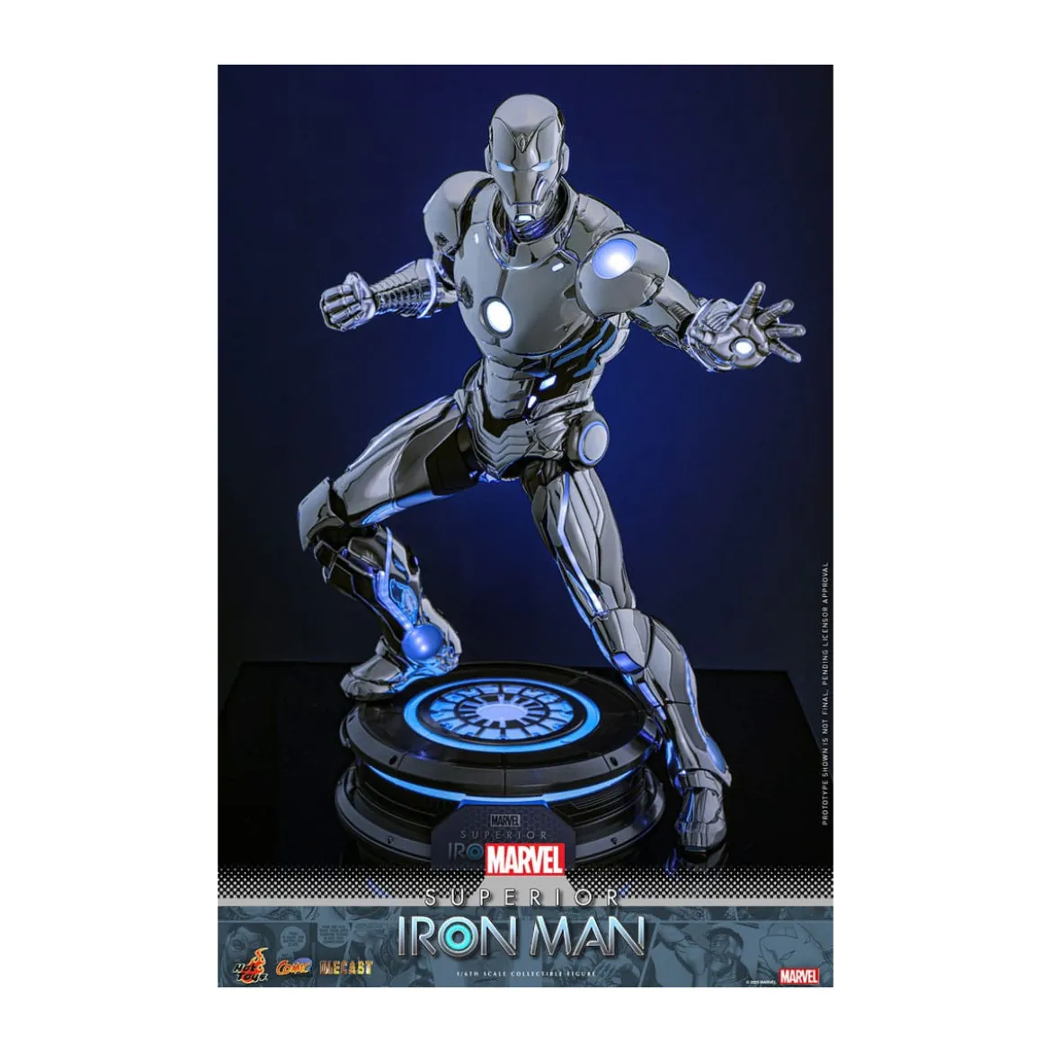 Hot Toys Marvel - Superior Iron Man Die Cast MMS 1/6