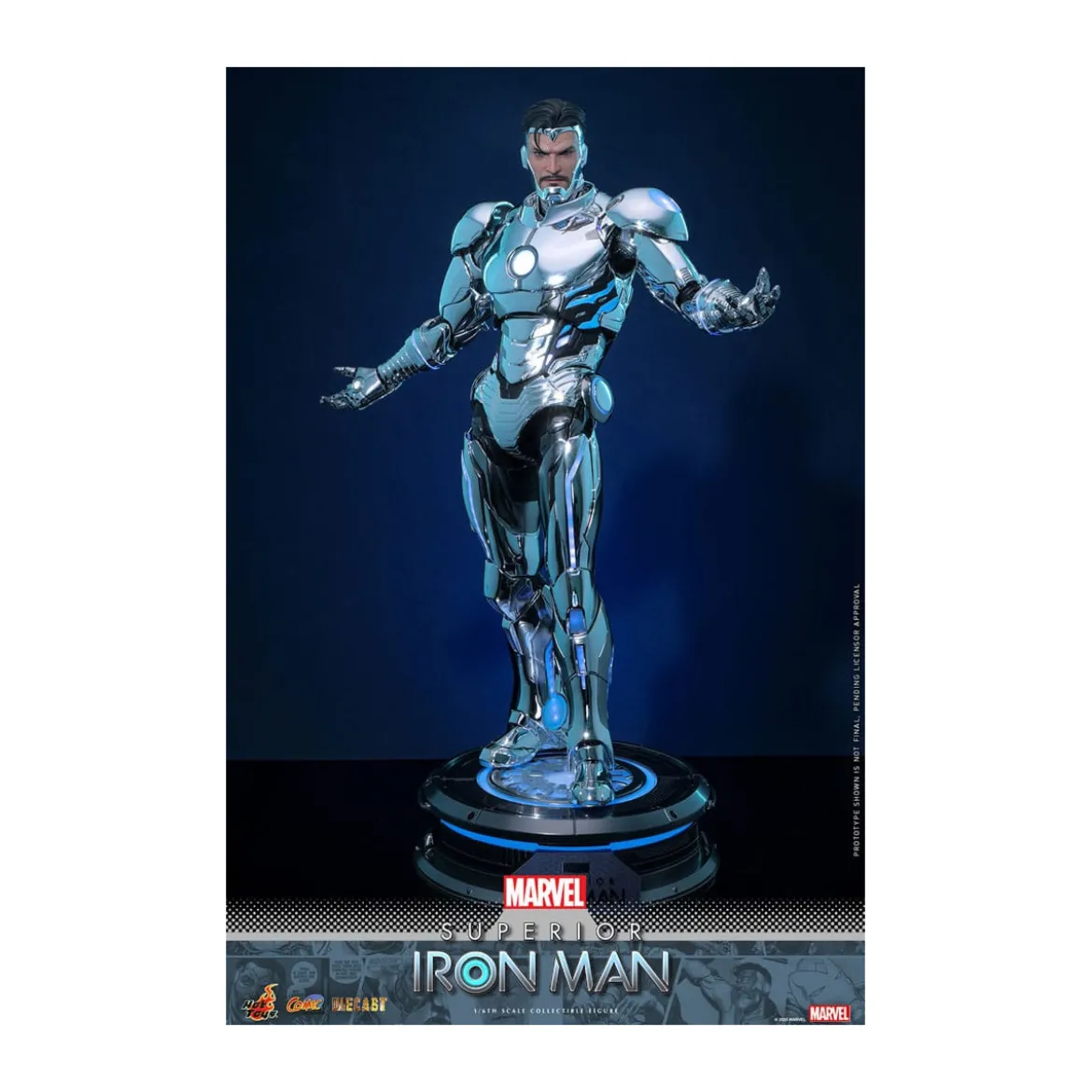 Hot Toys Marvel - Superior Iron Man Die Cast MMS 1/6