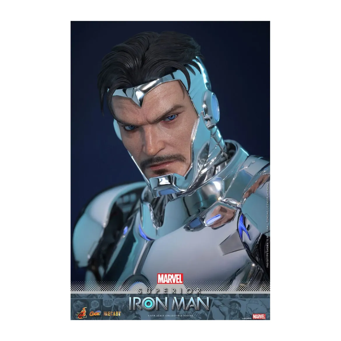 Hot Toys Marvel - Superior Iron Man Die Cast MMS 1/6