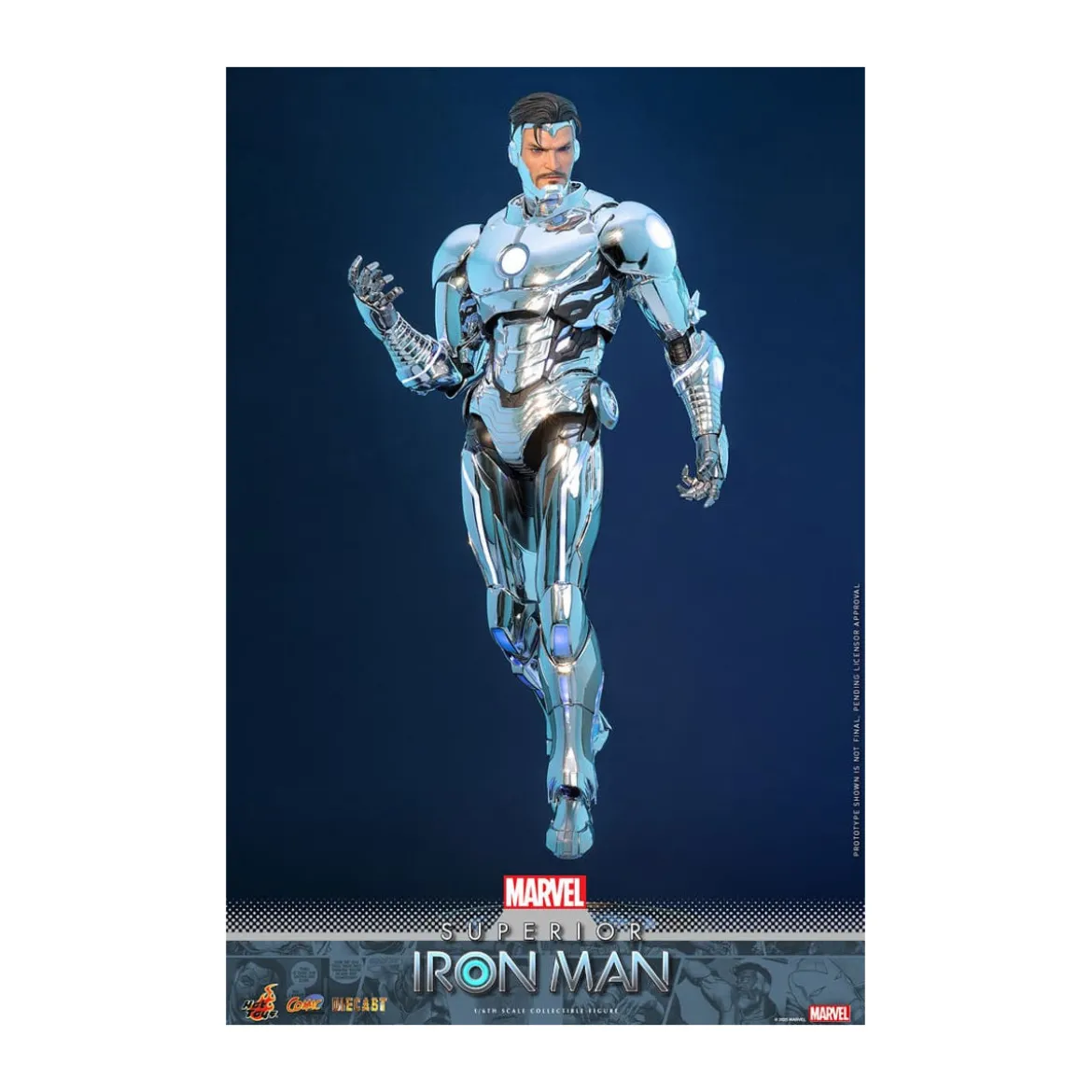 Hot Toys Marvel - Superior Iron Man Die Cast MMS 1/6