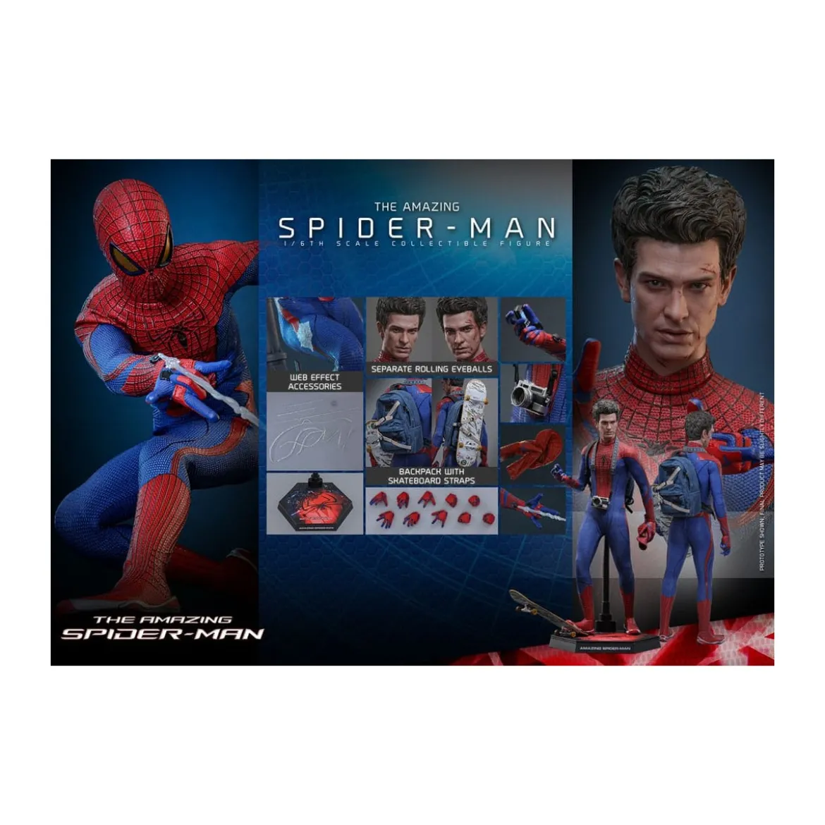 Hot Toys Marvel - The Amazing Spider-Man - Movie Masterpiece 1/6