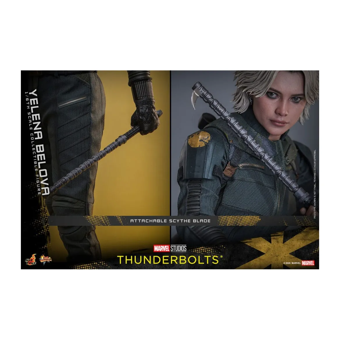 Hot Toys Marvel Thunderbolts - YELENA BELOVA MMS 1/6