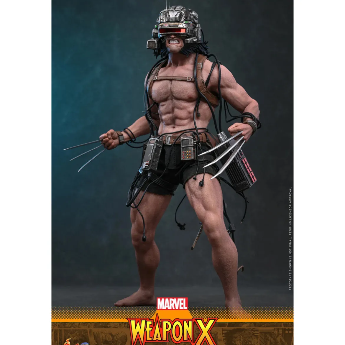 Hot Toys Marvel - Weapon X - Comics Masterpiece 1/6