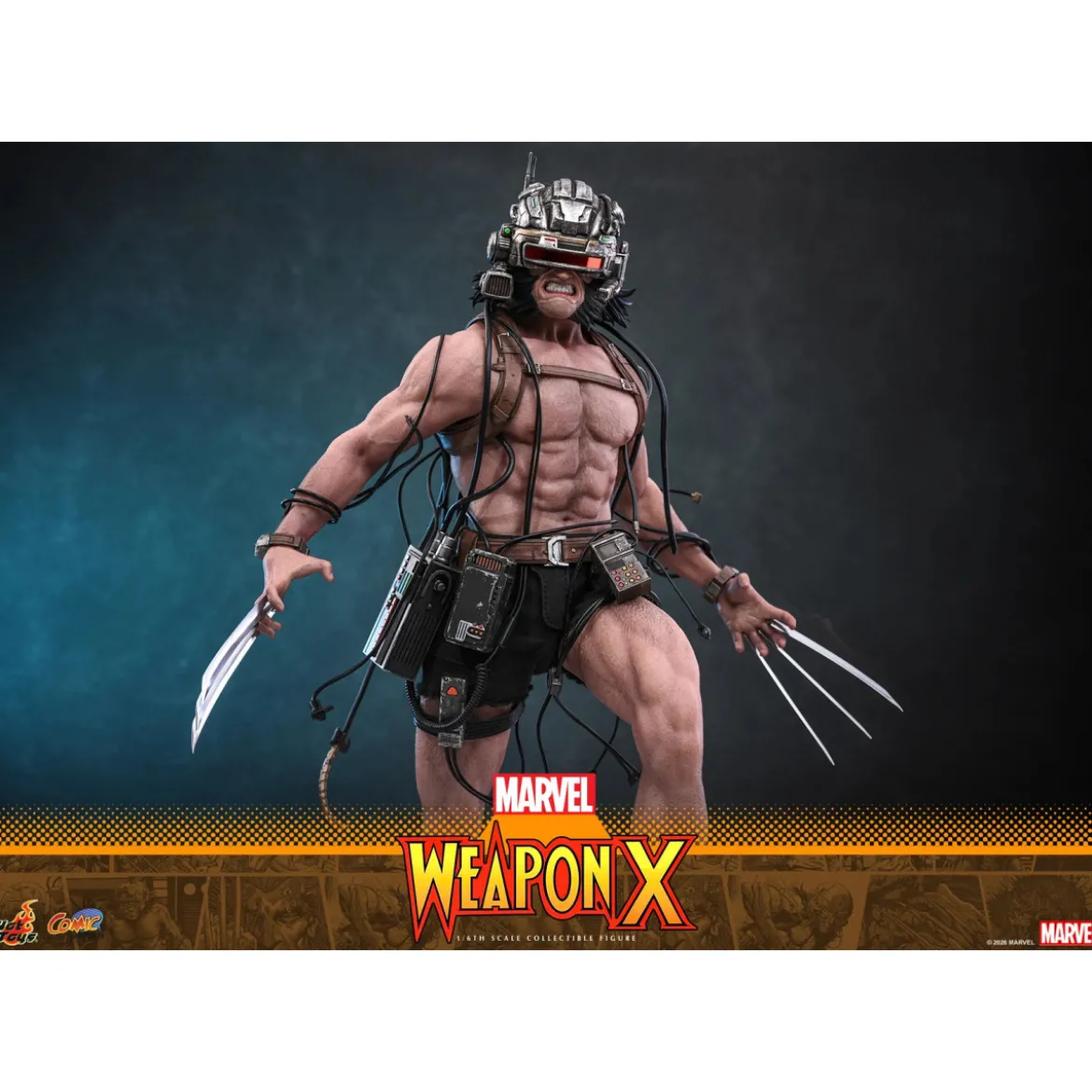 Hot Toys Marvel - Weapon X - Comics Masterpiece 1/6