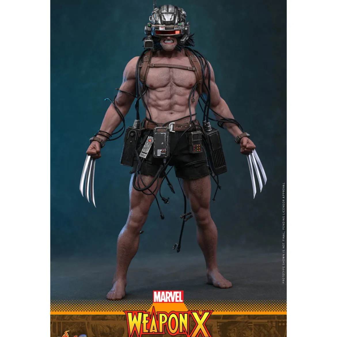 Hot Toys Marvel - Weapon X - Comics Masterpiece 1/6
