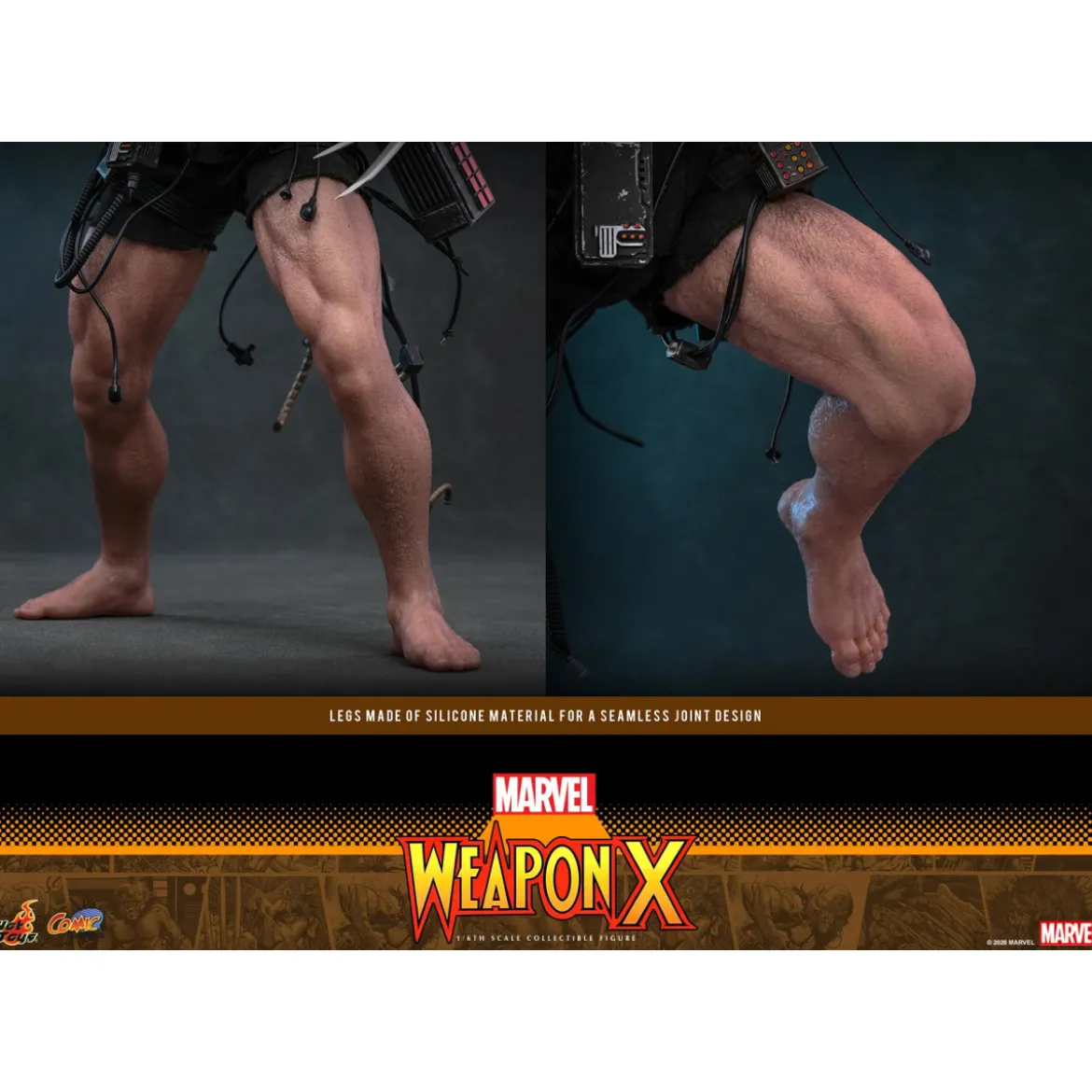 Hot Toys Marvel - Weapon X - Comics Masterpiece 1/6