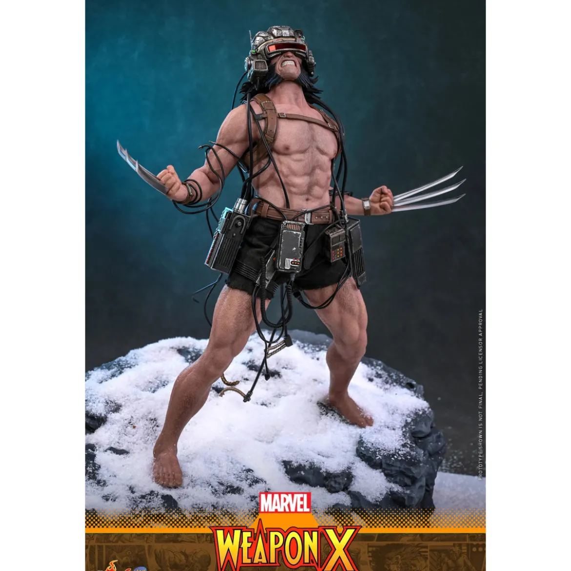 Hot Toys Marvel - Weapon X - Comics Masterpiece 1/6
