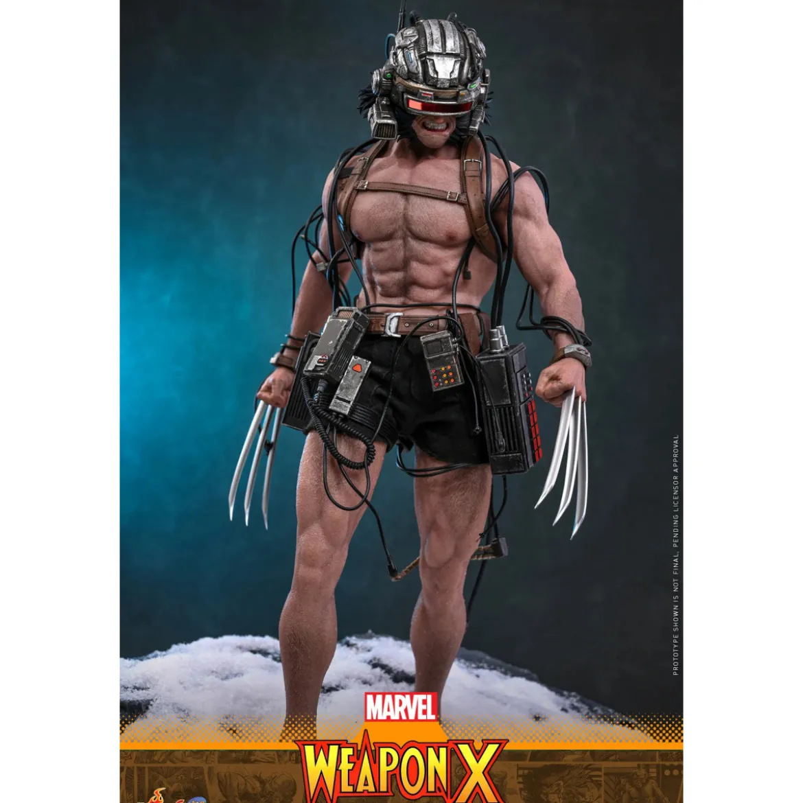 Hot Toys Marvel - Weapon X - Comics Masterpiece 1/6