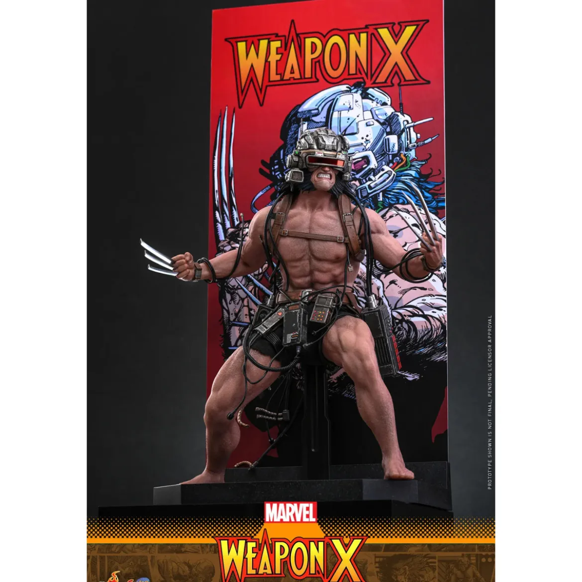Hot Toys Marvel - Weapon X - Comics Masterpiece 1/6