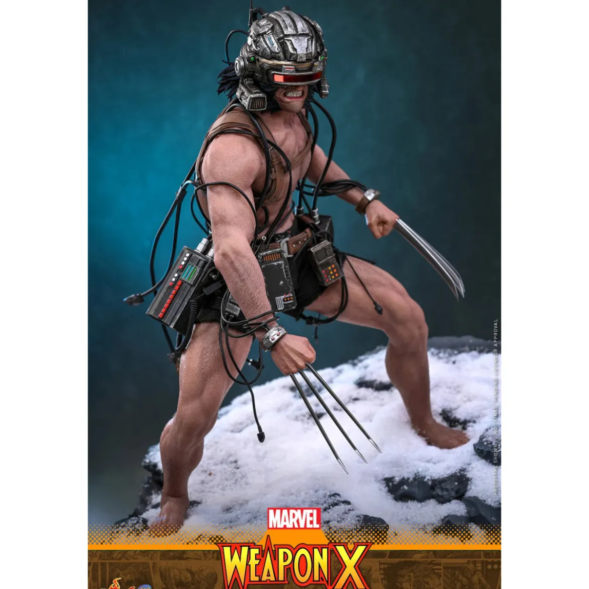 Hot Toys Marvel - Weapon X - Comics Masterpiece 1/6