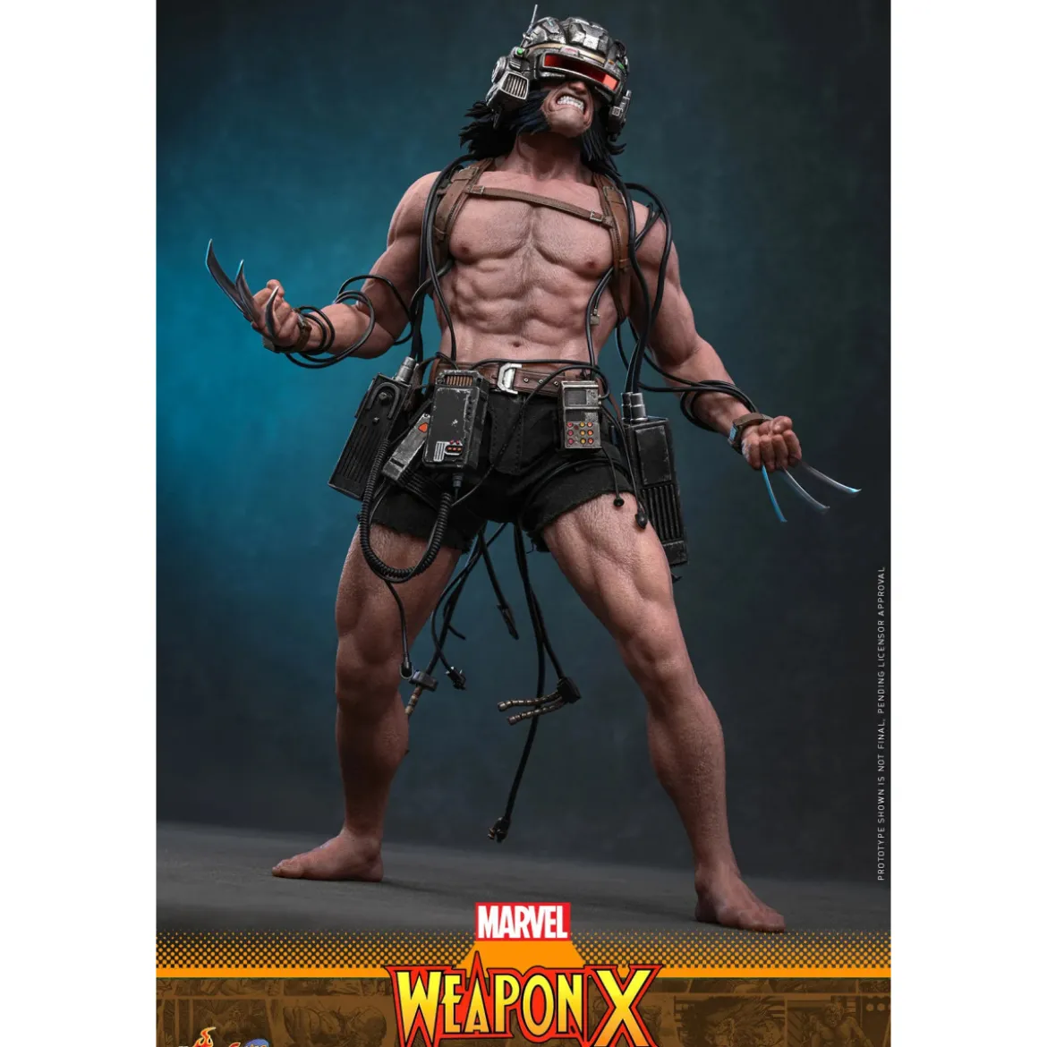 Hot Toys Marvel - Weapon X - Comics Masterpiece 1/6