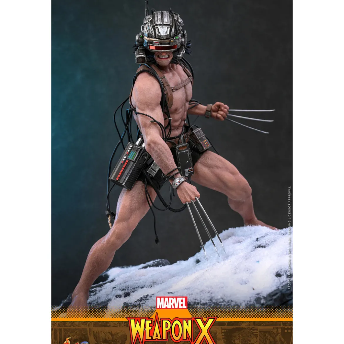 Hot Toys Marvel - Weapon X - Comics Masterpiece 1/6