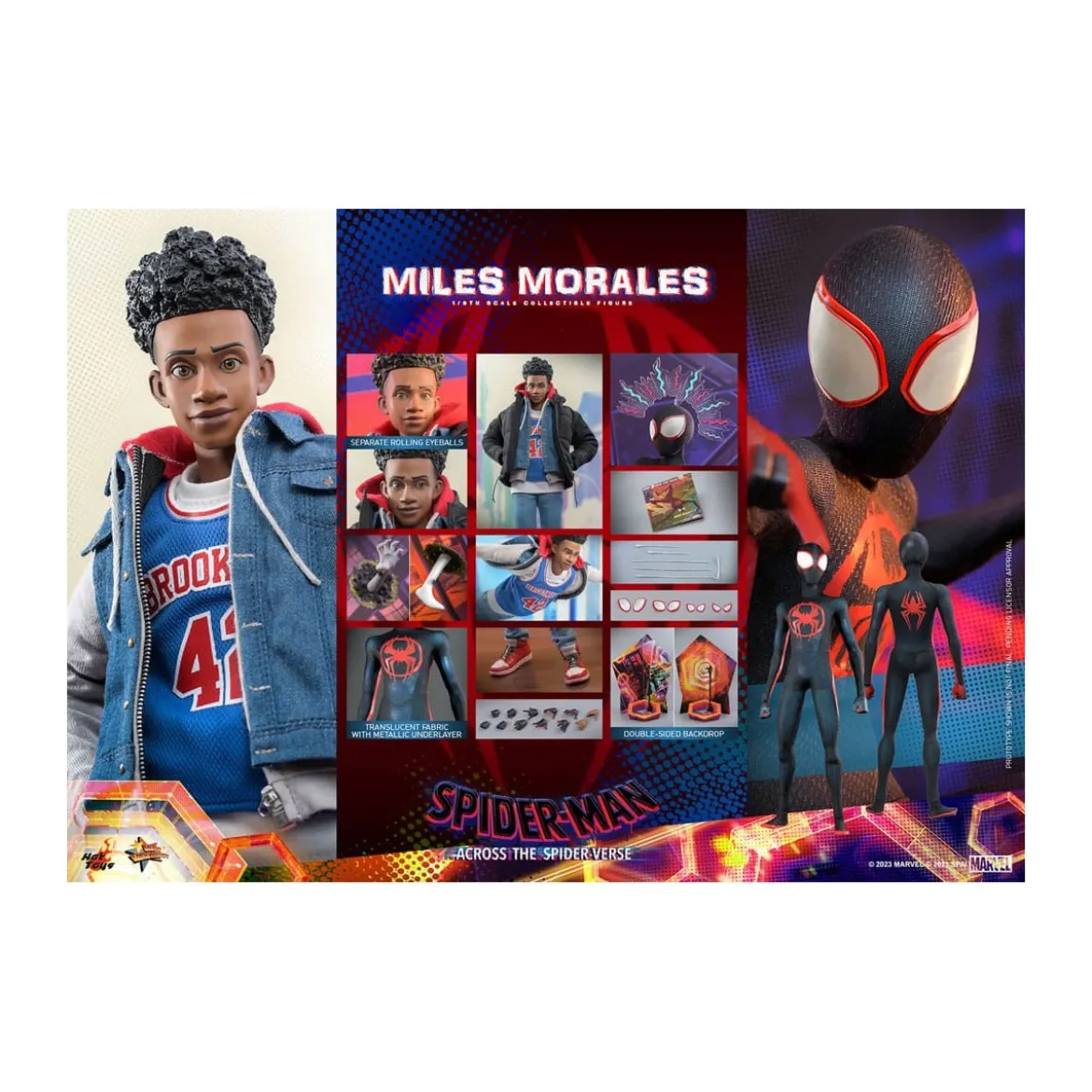 Hot Toys - Miles Morales - Spider-Man: Across the Spider-Verse Part One - Movie Masterpiece 1/6