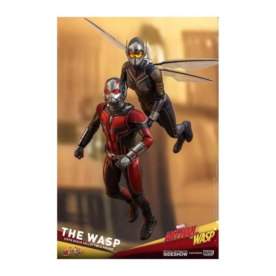 Hot Toys Movie Masterpiece - AntMan & The Wasp 1/6 The Wasp - 29cm