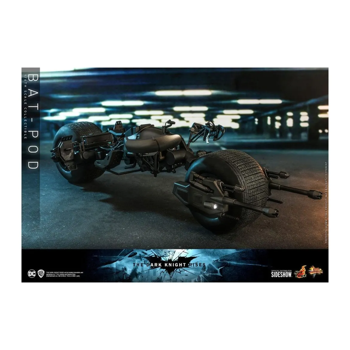 Hot Toys - Movie Masterpiece Batpod Batman The Dark Knight Rises V2 1/6