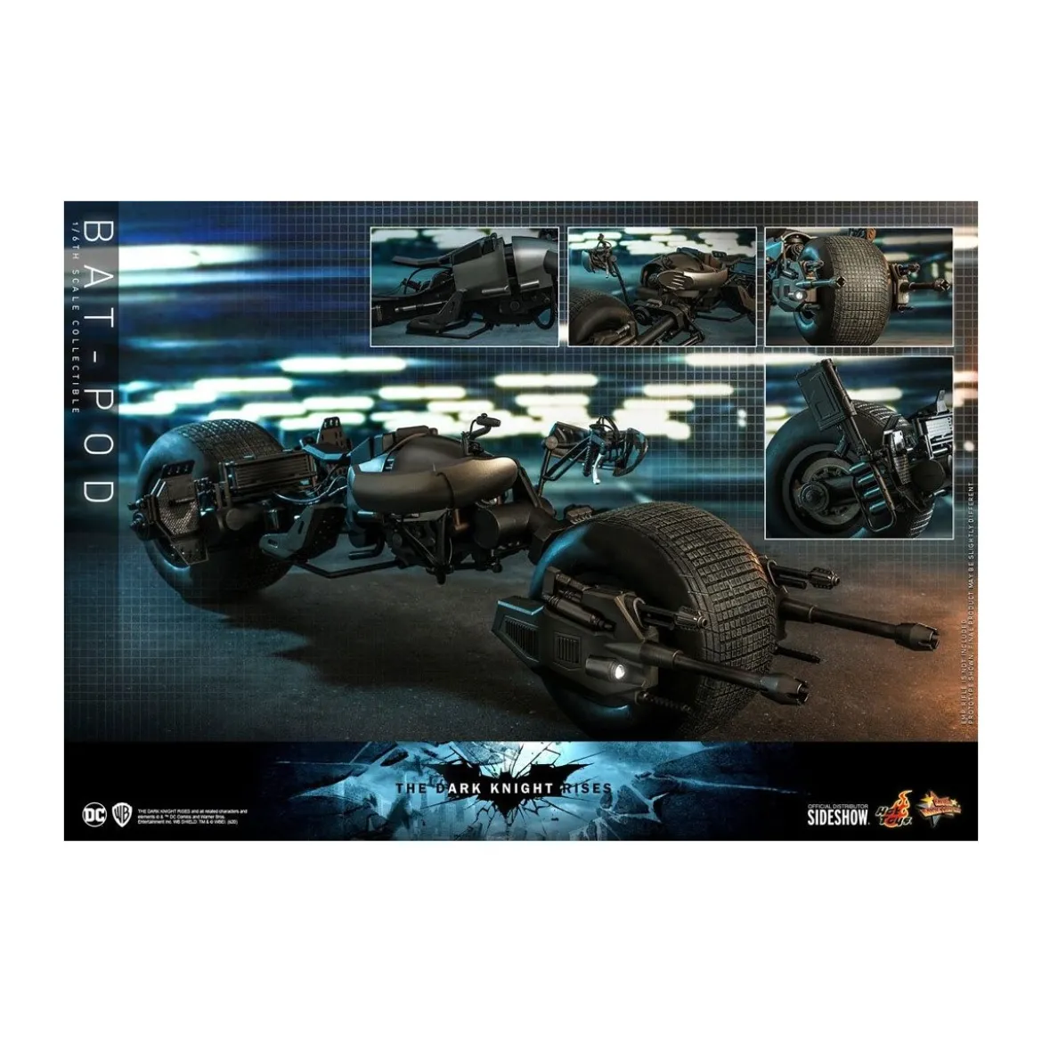 Hot Toys - Movie Masterpiece Batpod Batman The Dark Knight Rises V2 1/6