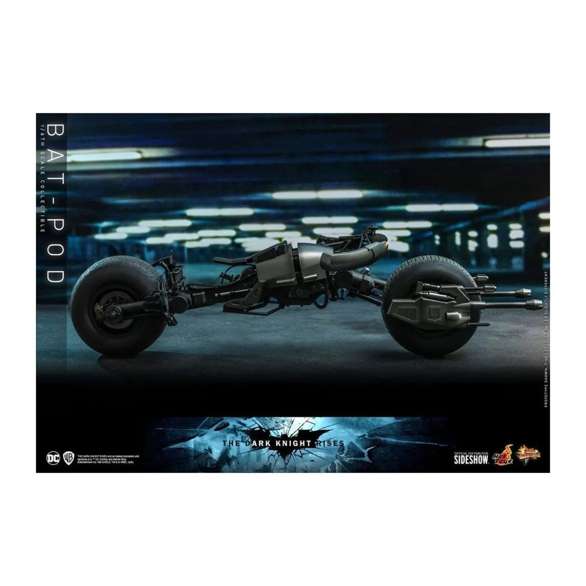 Hot Toys - Movie Masterpiece Batpod Batman The Dark Knight Rises V2 1/6
