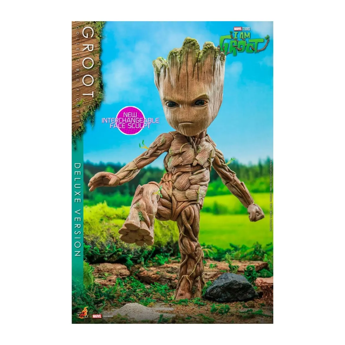 Hot Toys Movie Masterpiece - GROOT DELUXE - Je s'appelle Groot - I'm Groot