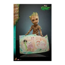 Hot Toys Movie Masterpiece - GROOT DELUXE - Je s'appelle Groot - I'm Groot
