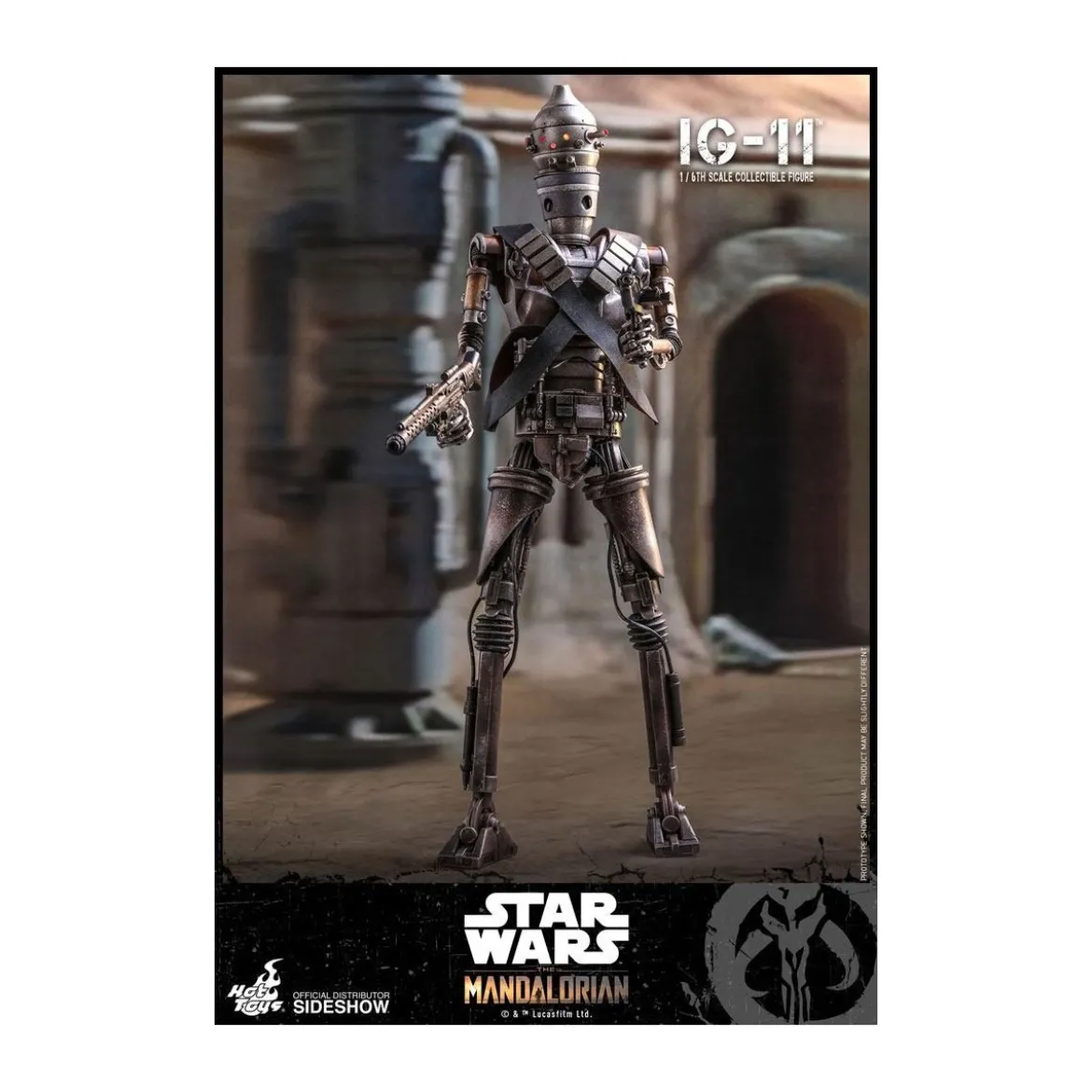 Hot Toys Movie Masterpiece Star Wars - The Mandalorian - IG-11 - 36cm