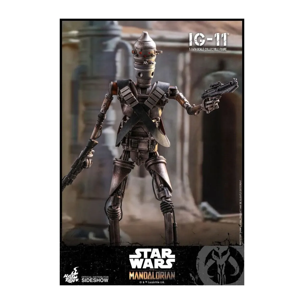 Hot Toys Movie Masterpiece Star Wars - The Mandalorian - IG-11 - 36cm
