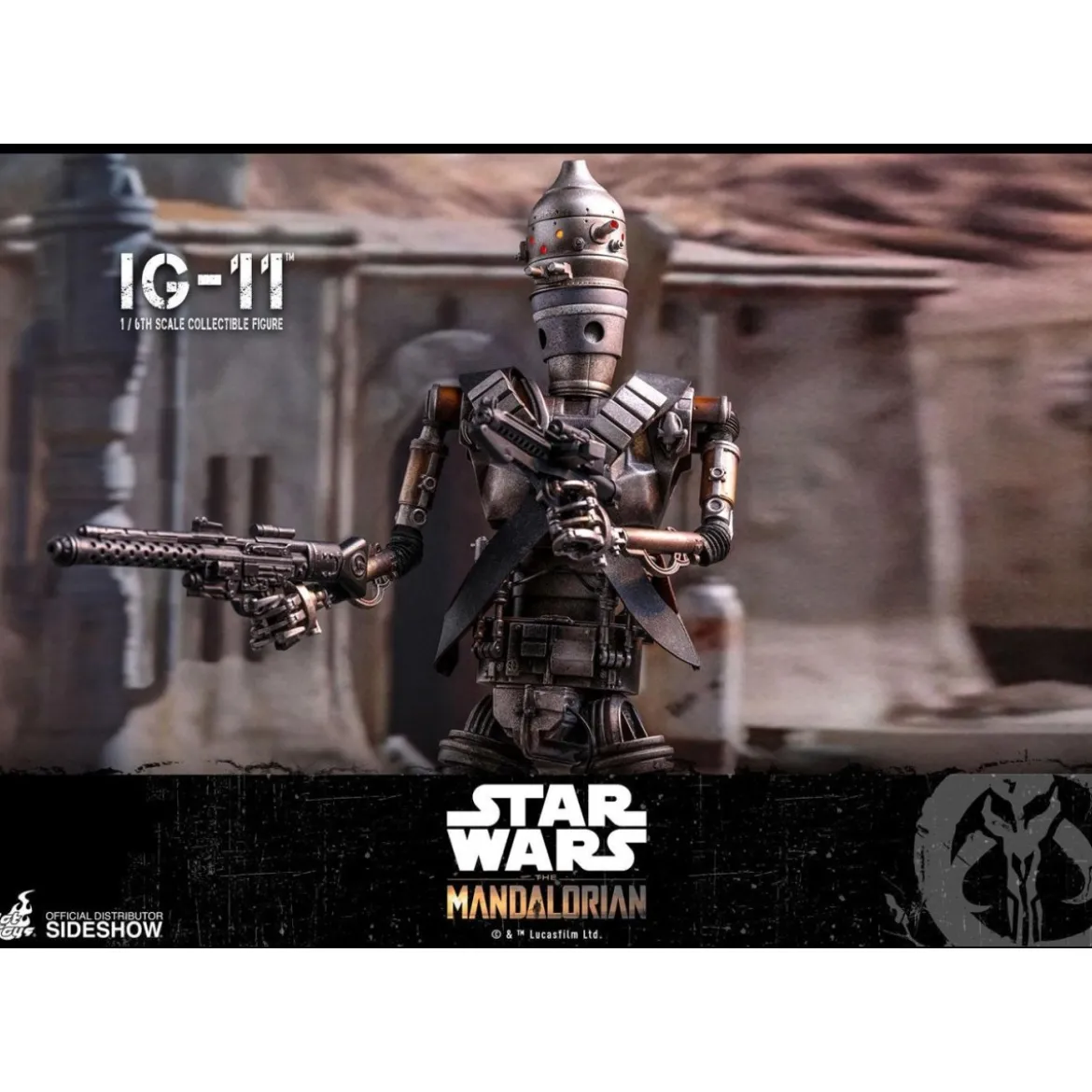 Hot Toys Movie Masterpiece Star Wars - The Mandalorian - IG-11 - 36cm