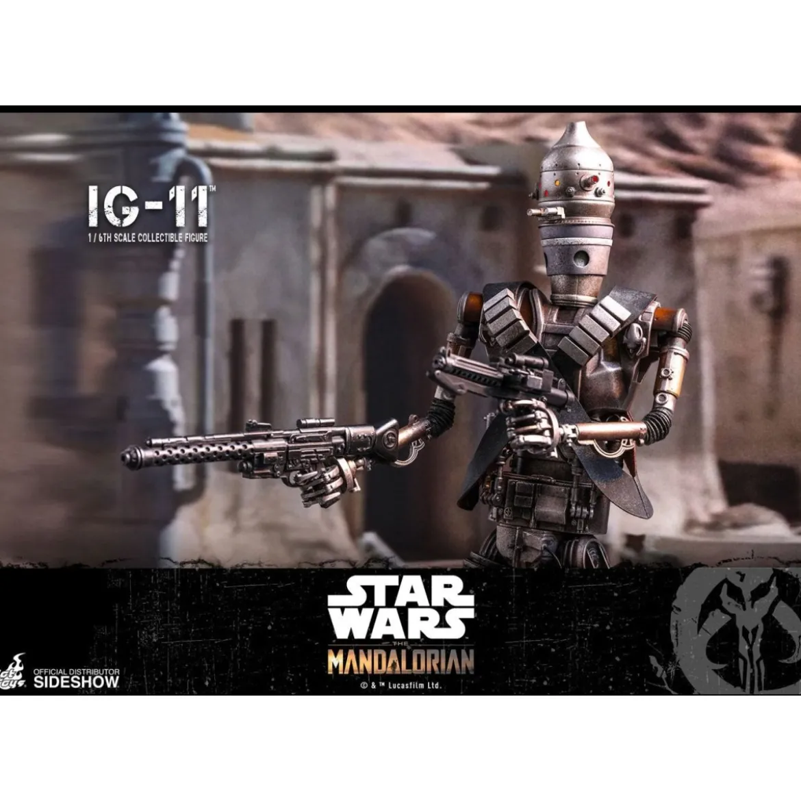 Hot Toys Movie Masterpiece Star Wars - The Mandalorian - IG-11 - 36cm