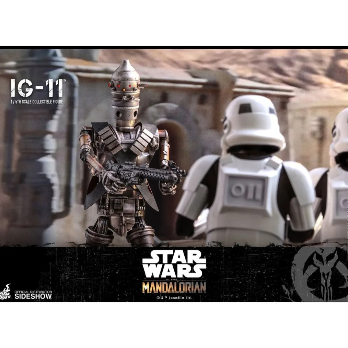 Hot Toys Movie Masterpiece Star Wars - The Mandalorian - IG-11 - 36cm