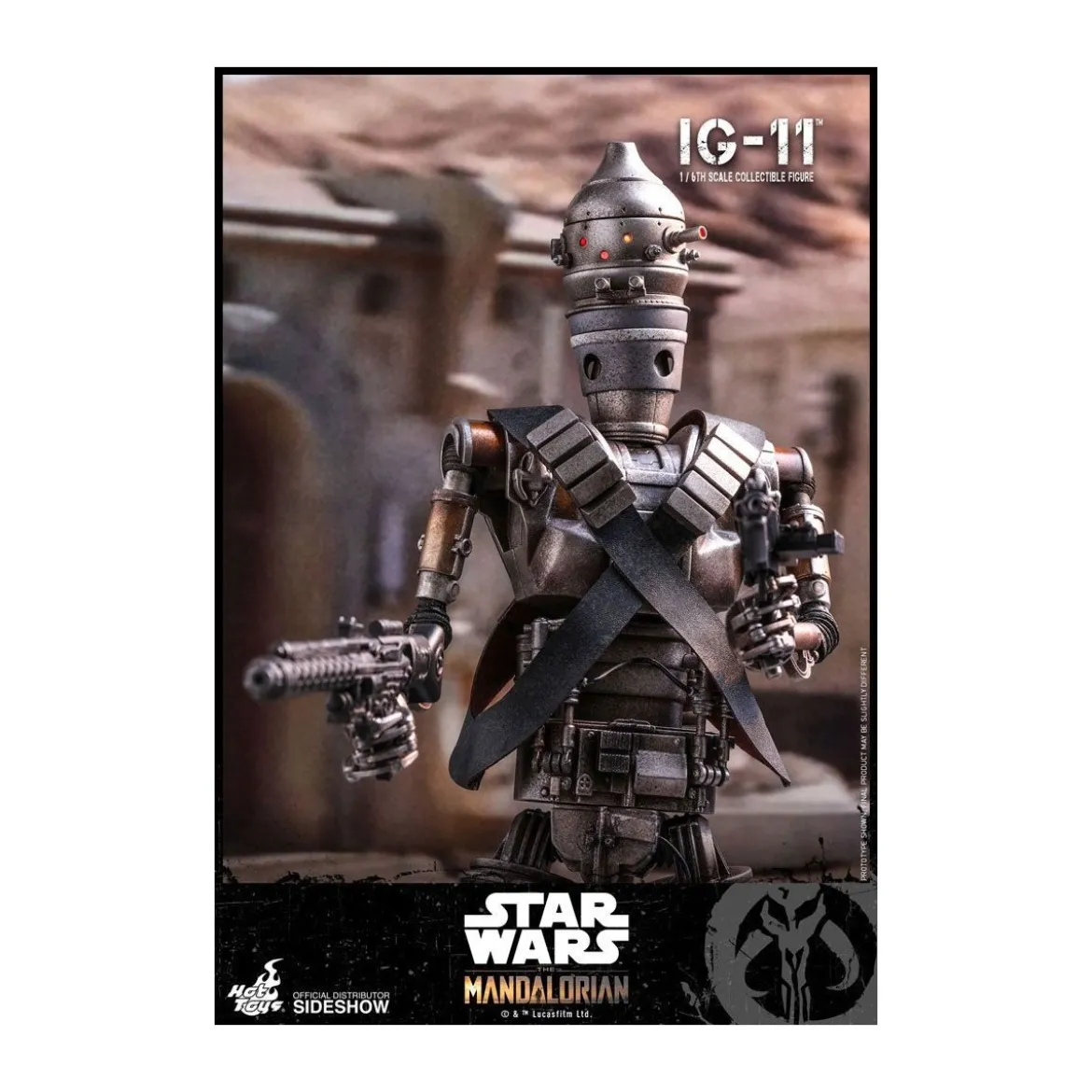 Hot Toys Movie Masterpiece Star Wars - The Mandalorian - IG-11 - 36cm