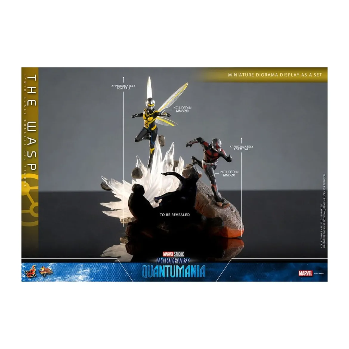 Hot Toys Movie Masterpiece 1/6 The Wasp - AntMan & The Wasp: Quantumania