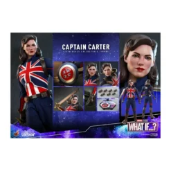 Hot Toys Movie Masterpiece - What If...? Captain Carter Figurine 1/6