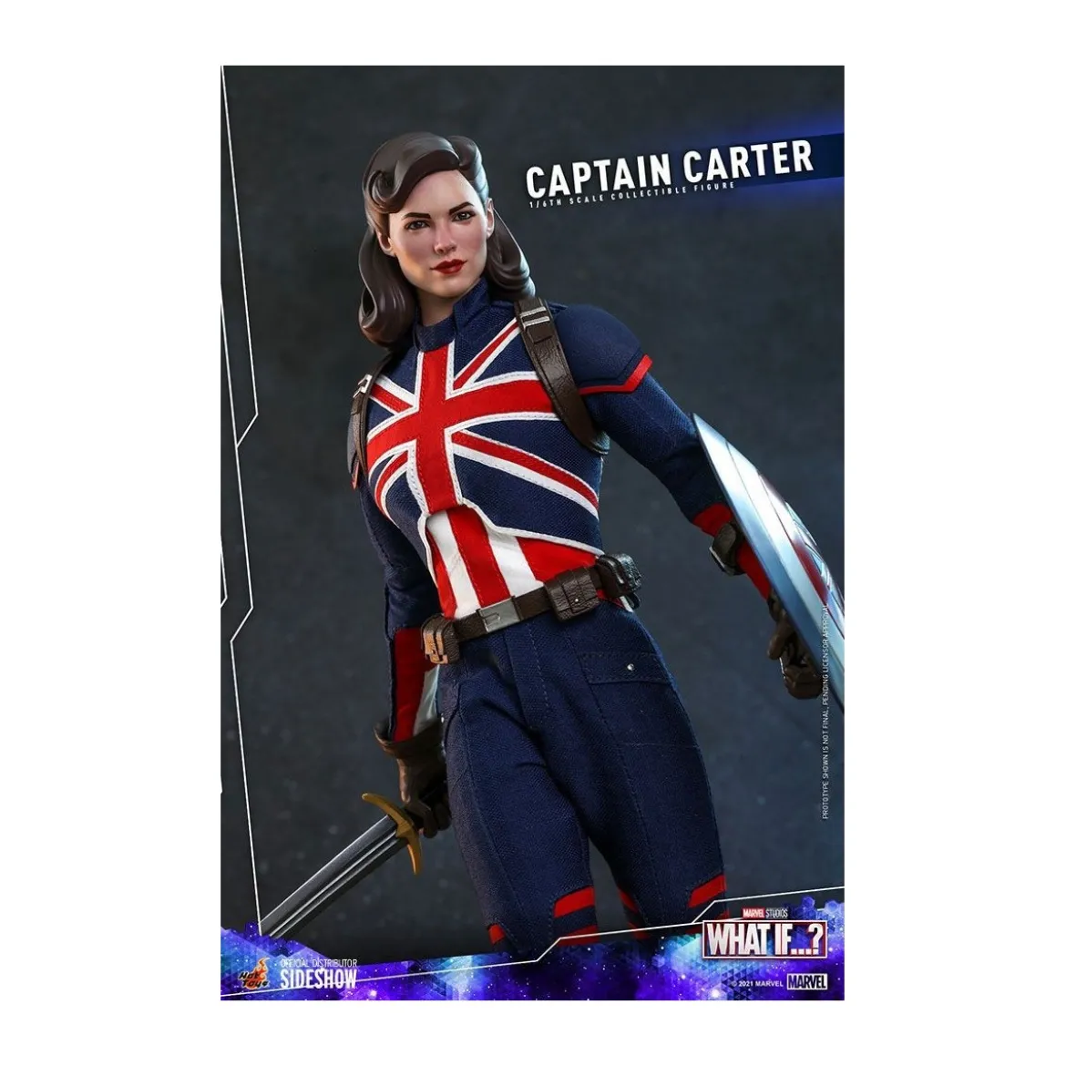 Hot Toys Movie Masterpiece - What If...? Captain Carter Figurine 1/6