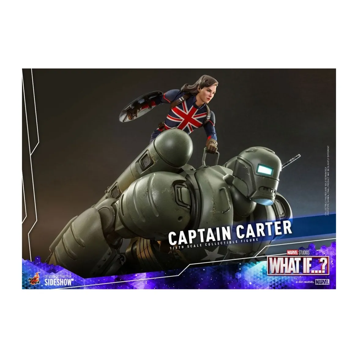 Hot Toys Movie Masterpiece - What If...? Captain Carter Figurine 1/6