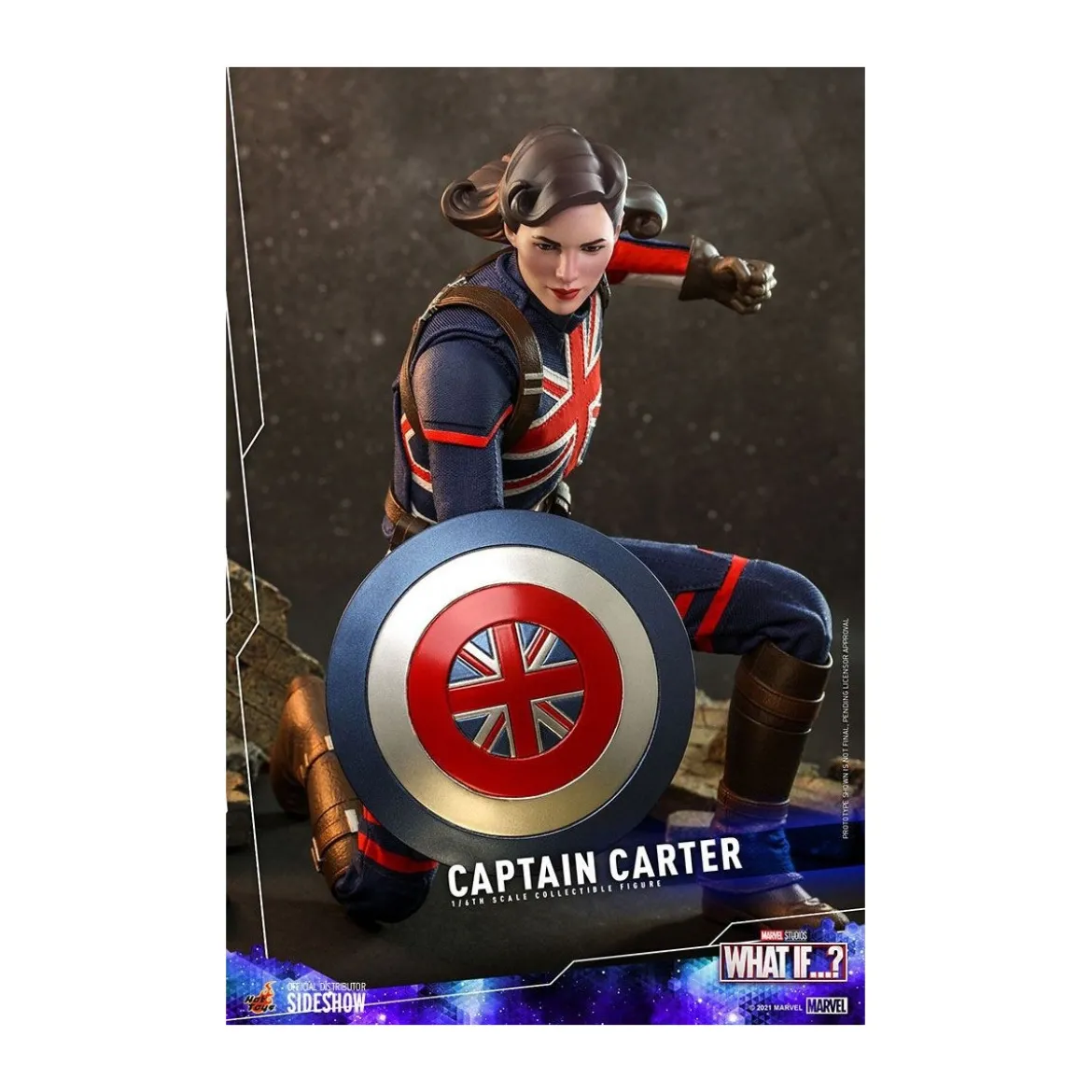 Hot Toys Movie Masterpiece - What If...? Captain Carter Figurine 1/6