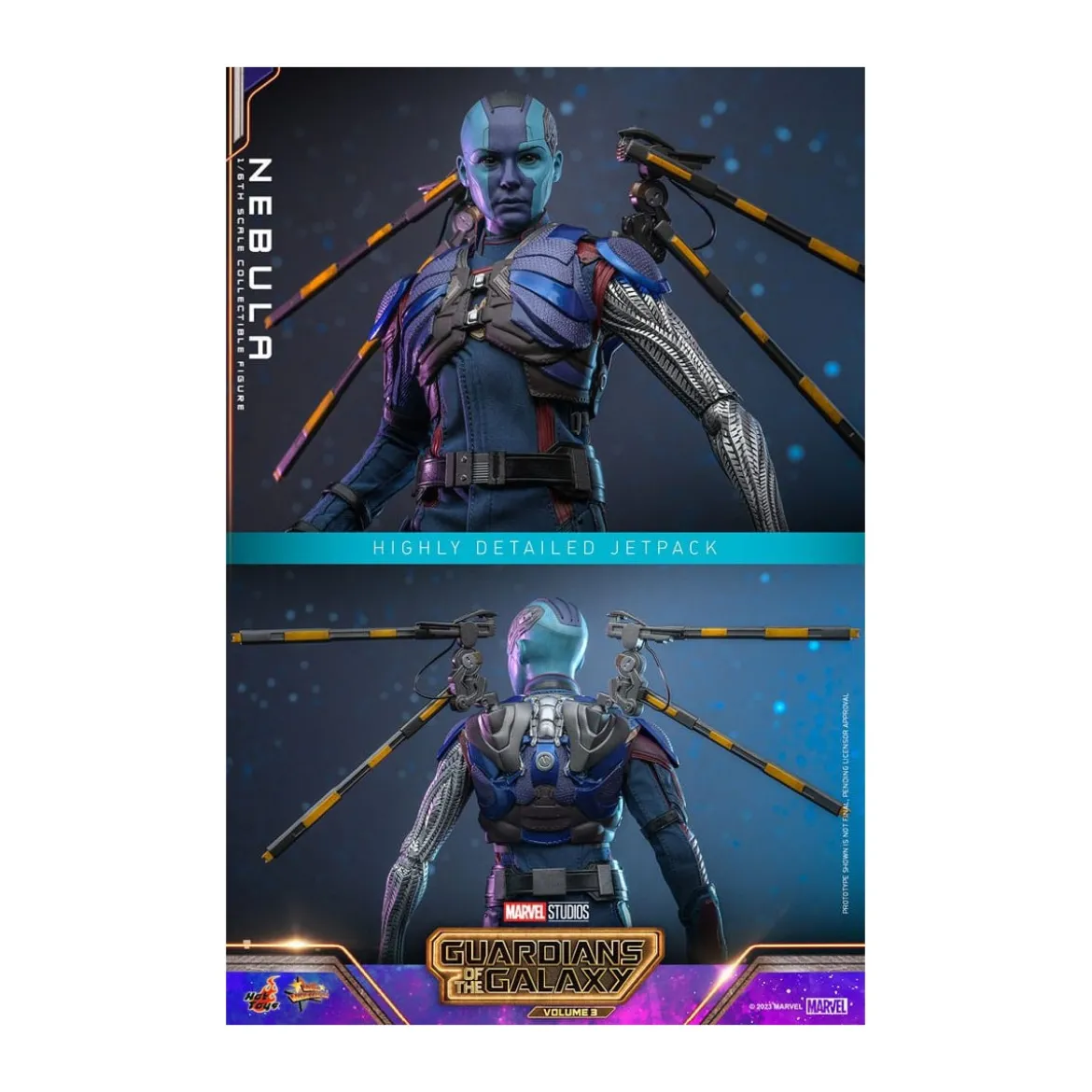 Hot Toys - Nebula - Les Gardiens de la Galaxie Vol.3 Movie Masterpiece Series 1/6
