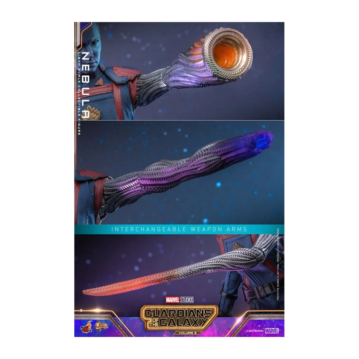 Hot Toys - Nebula - Les Gardiens de la Galaxie Vol.3 Movie Masterpiece Series 1/6