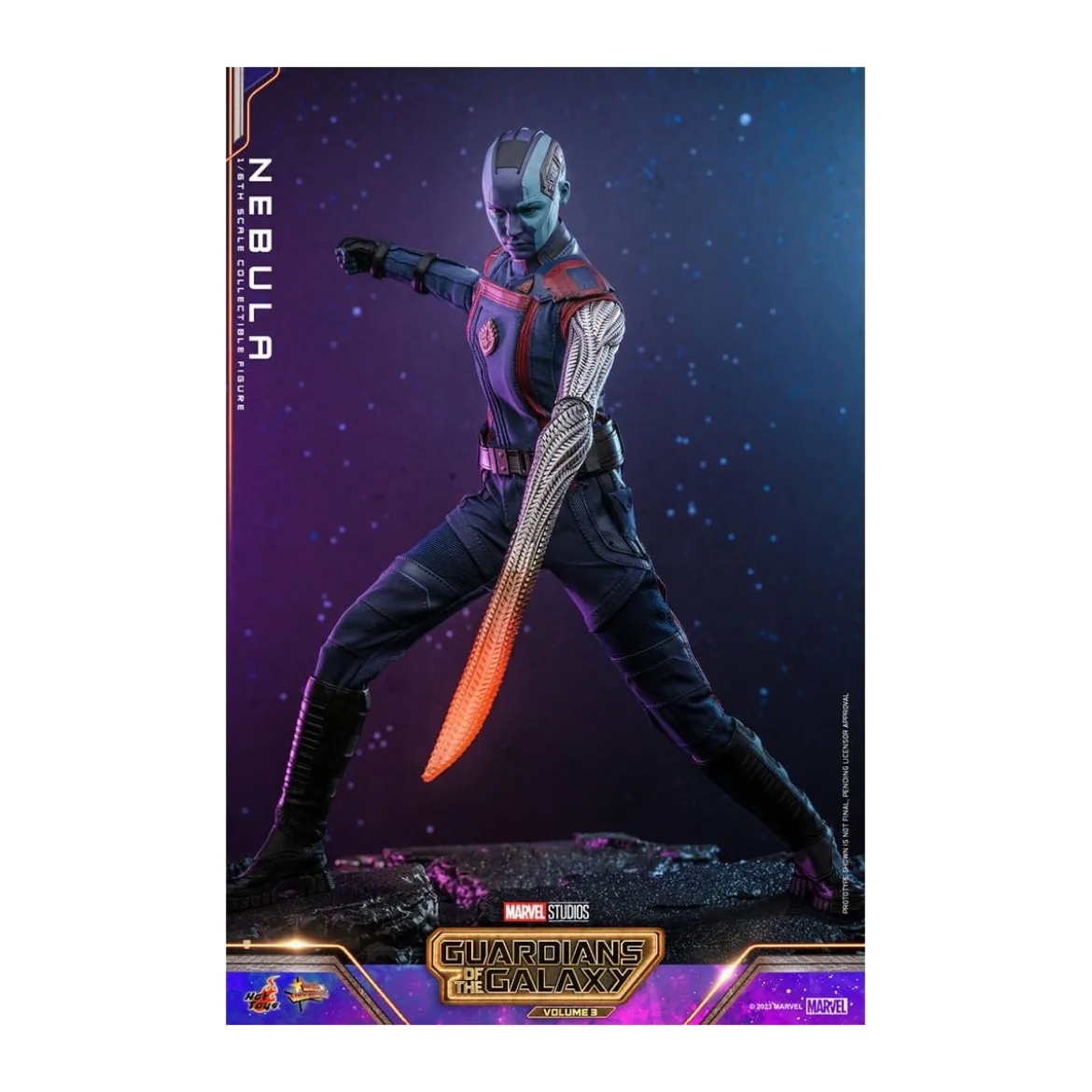 Hot Toys - Nebula - Les Gardiens de la Galaxie Vol.3 Movie Masterpiece Series 1/6