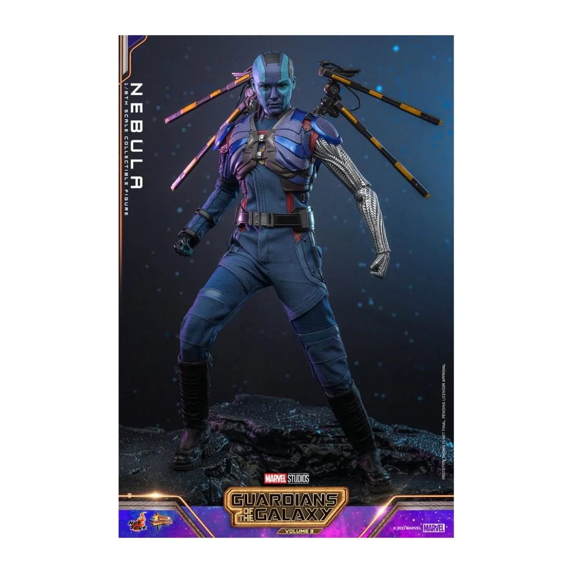 Hot Toys - Nebula - Les Gardiens de la Galaxie Vol.3 Movie Masterpiece Series 1/6