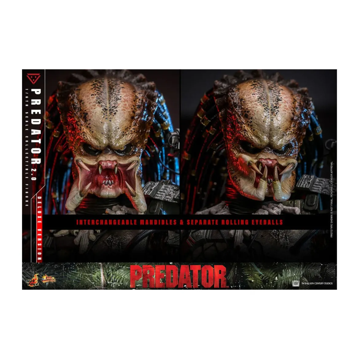 Hot Toys - Predator 2.0 Deluxe Version - Jungle Hunter