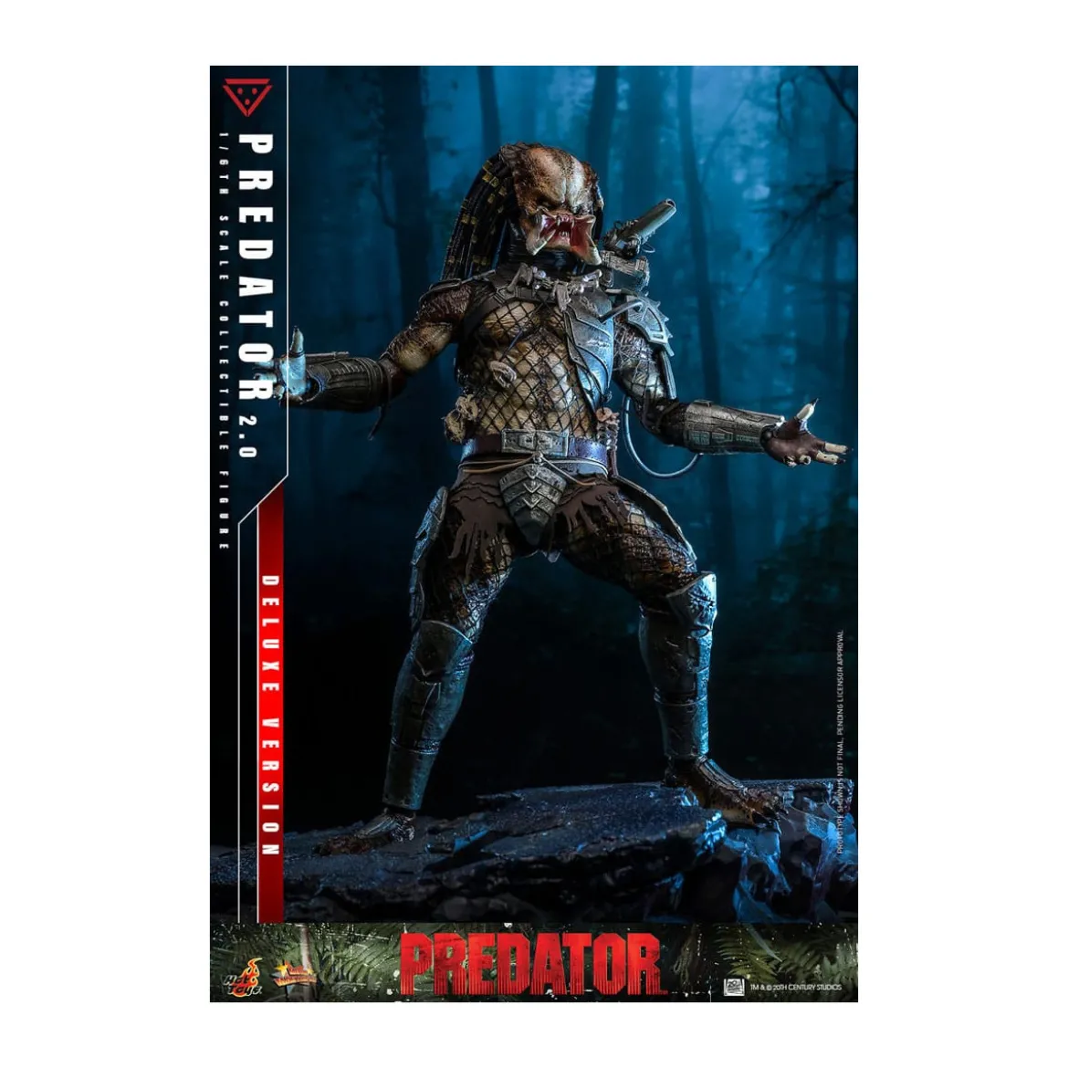 Hot Toys - Predator 2.0 Deluxe Version - Jungle Hunter