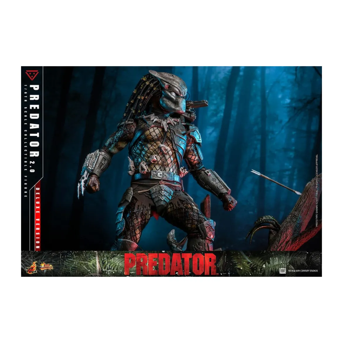 Hot Toys - Predator 2.0 Deluxe Version - Jungle Hunter