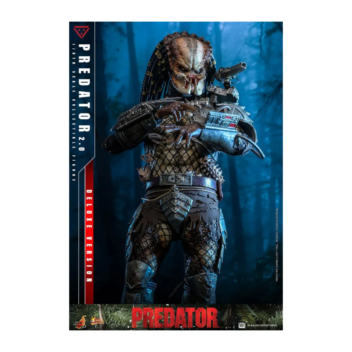 Hot Toys - Predator 2.0 Deluxe Version - Jungle Hunter