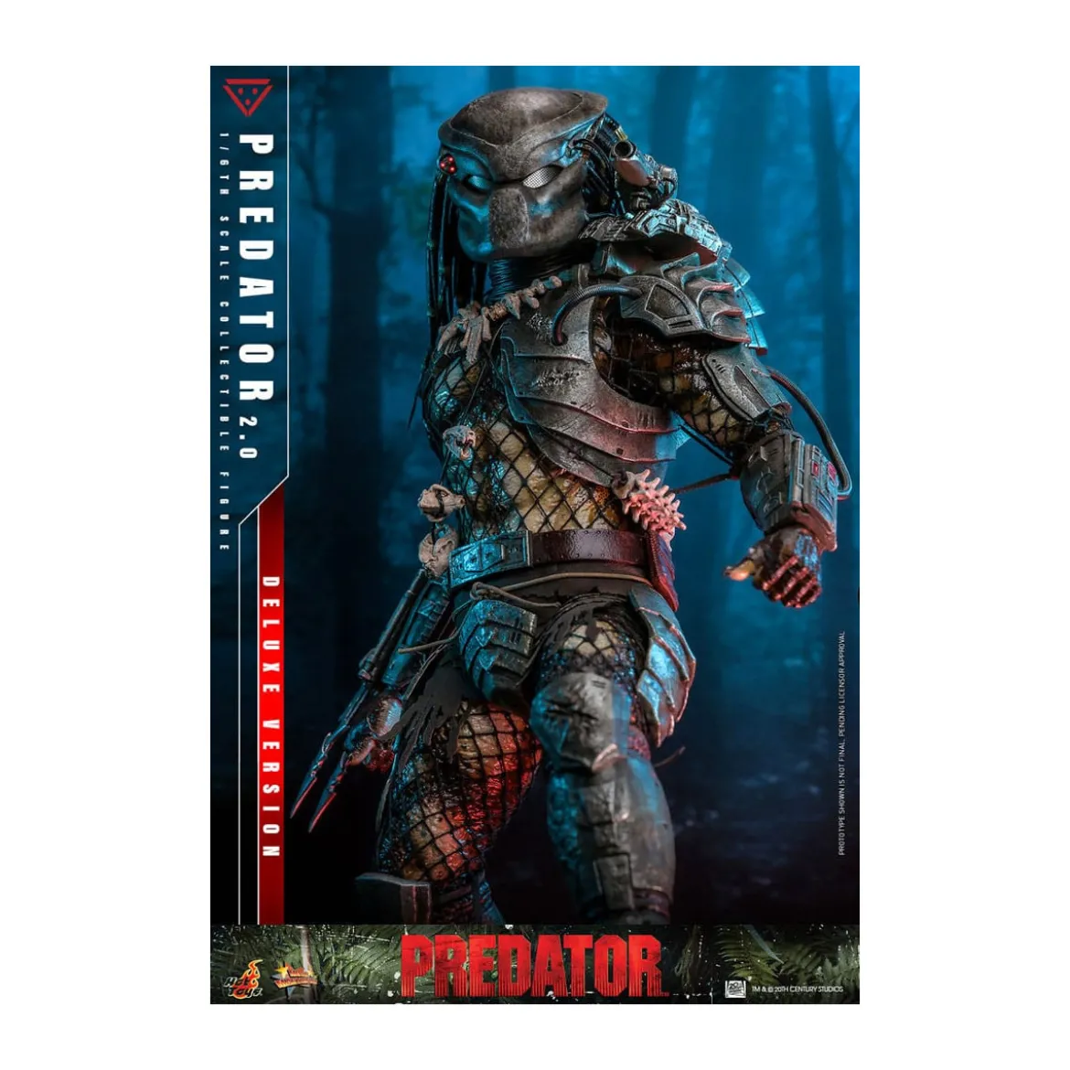 Hot Toys - Predator 2.0 Deluxe Version - Jungle Hunter