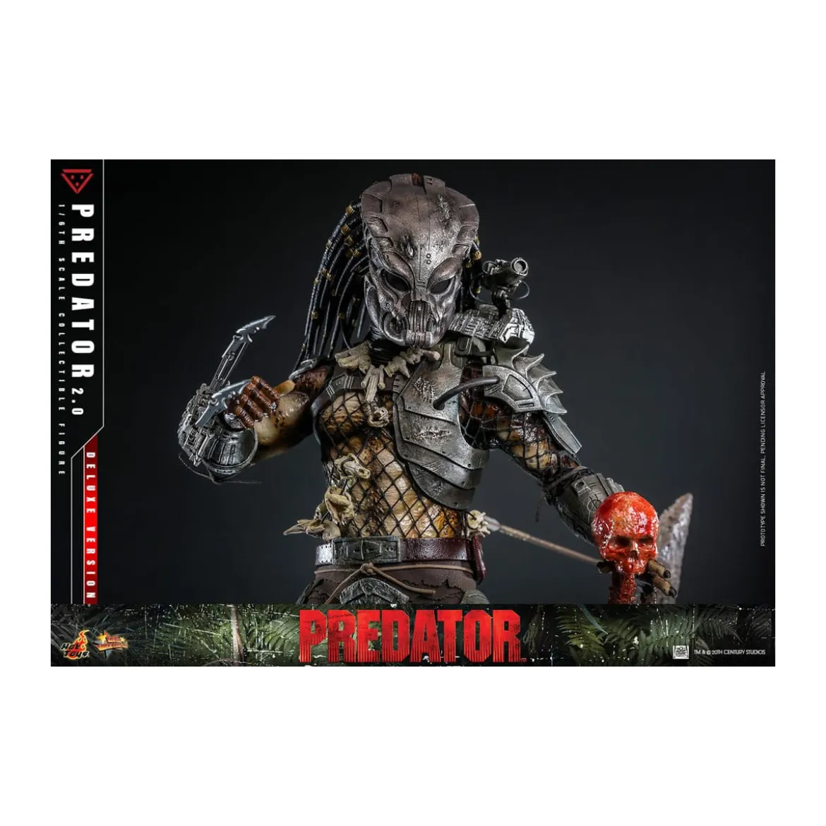 Hot Toys - Predator 2.0 Deluxe Version - Jungle Hunter