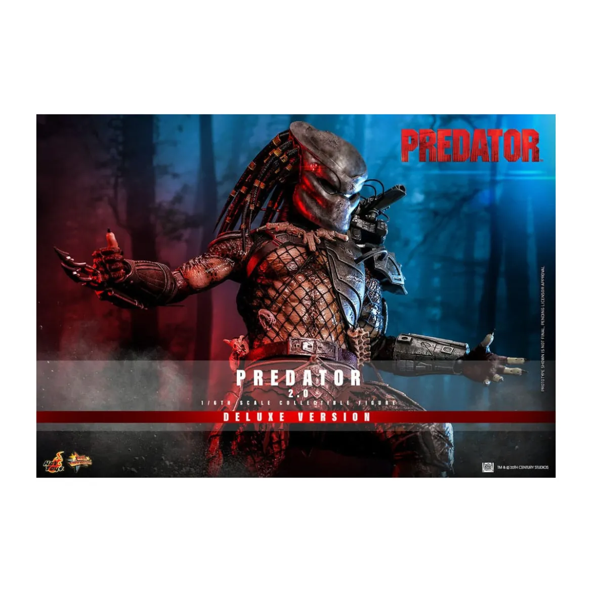 Hot Toys - Predator 2.0 Deluxe Version - Jungle Hunter